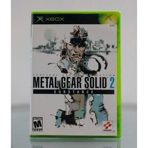 Metal Gear Solid 2 Substance - Microsoft Original Xbox - Complete
